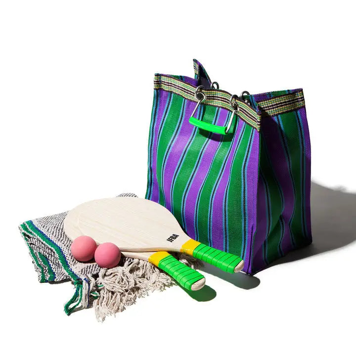 Puebco Recycled Plastic Stripe Bag - Square