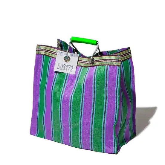 Puebco Recycled Plastic Stripe Bag - Square