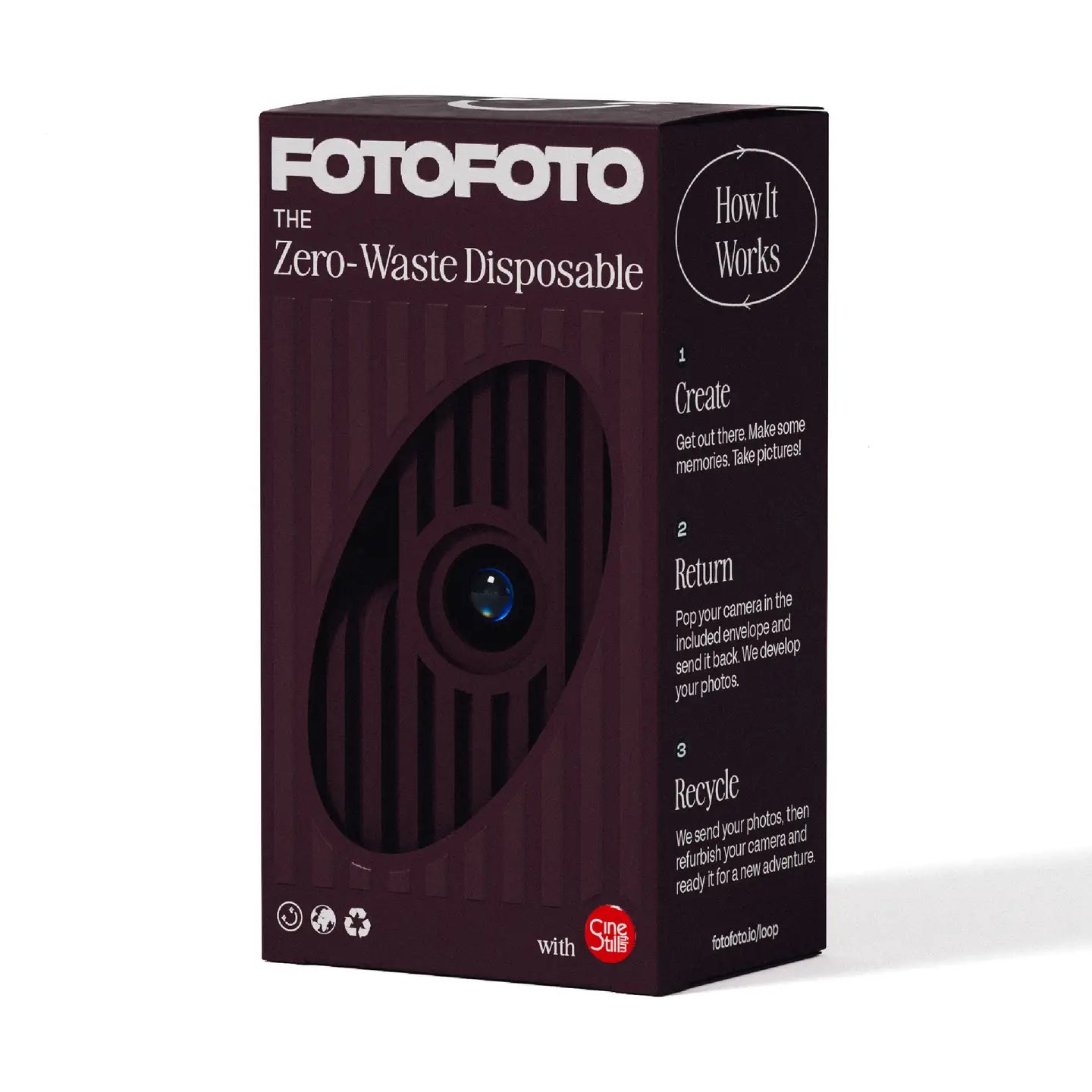 Fotofoto "Iris" | Sustainable Disposable Camera