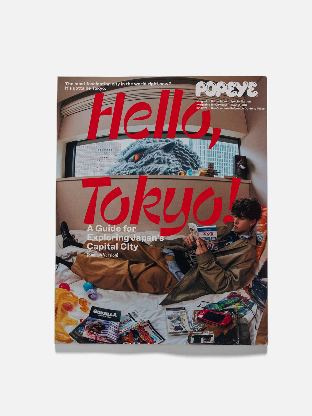 Hello Tokyo Popeye Special Edition: Tokyo Guide Book English Ver. Magazine