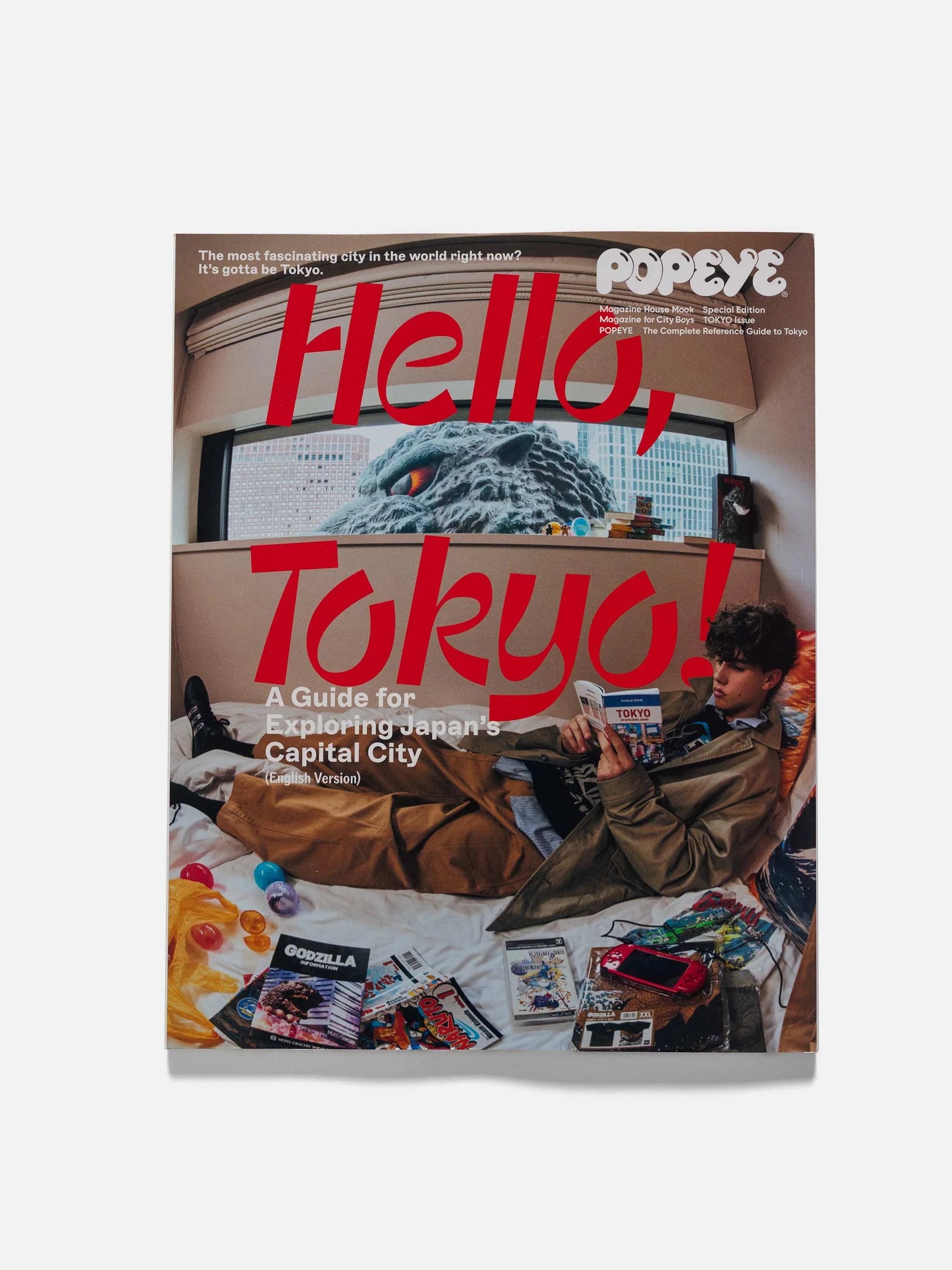 Hello Tokyo Popeye Special Edition: Tokyo Guide Book English Ver. Magazine